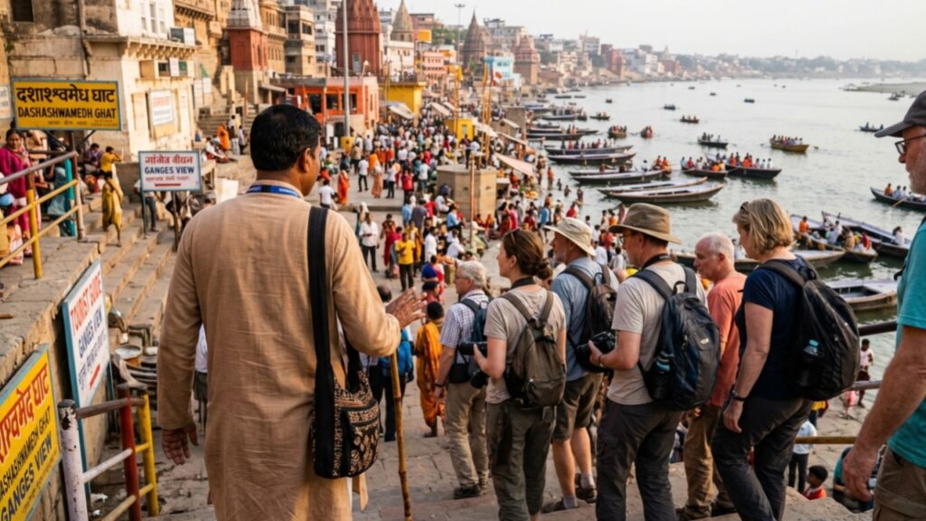 Guide booking in varanasi online, the Kashi Travel